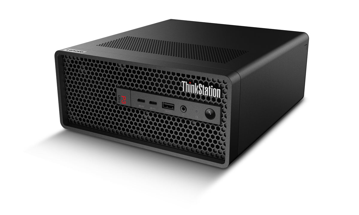Lenovo ThinkStation P3 Ultra SFF Gen 2 Intel Core Ultra 7 265 32 GB DDR5-SDRAM 1 TB SSD NVIDIA RTX 2000 Ada Windows 11 Pro Mini Tower Arbetsstation Svart