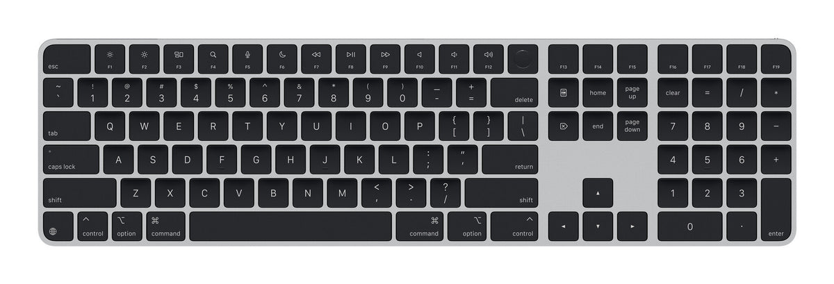 Apple Magic tangentbord Universal USB + Bluetooth QWERTY Engelska (USA) Svart