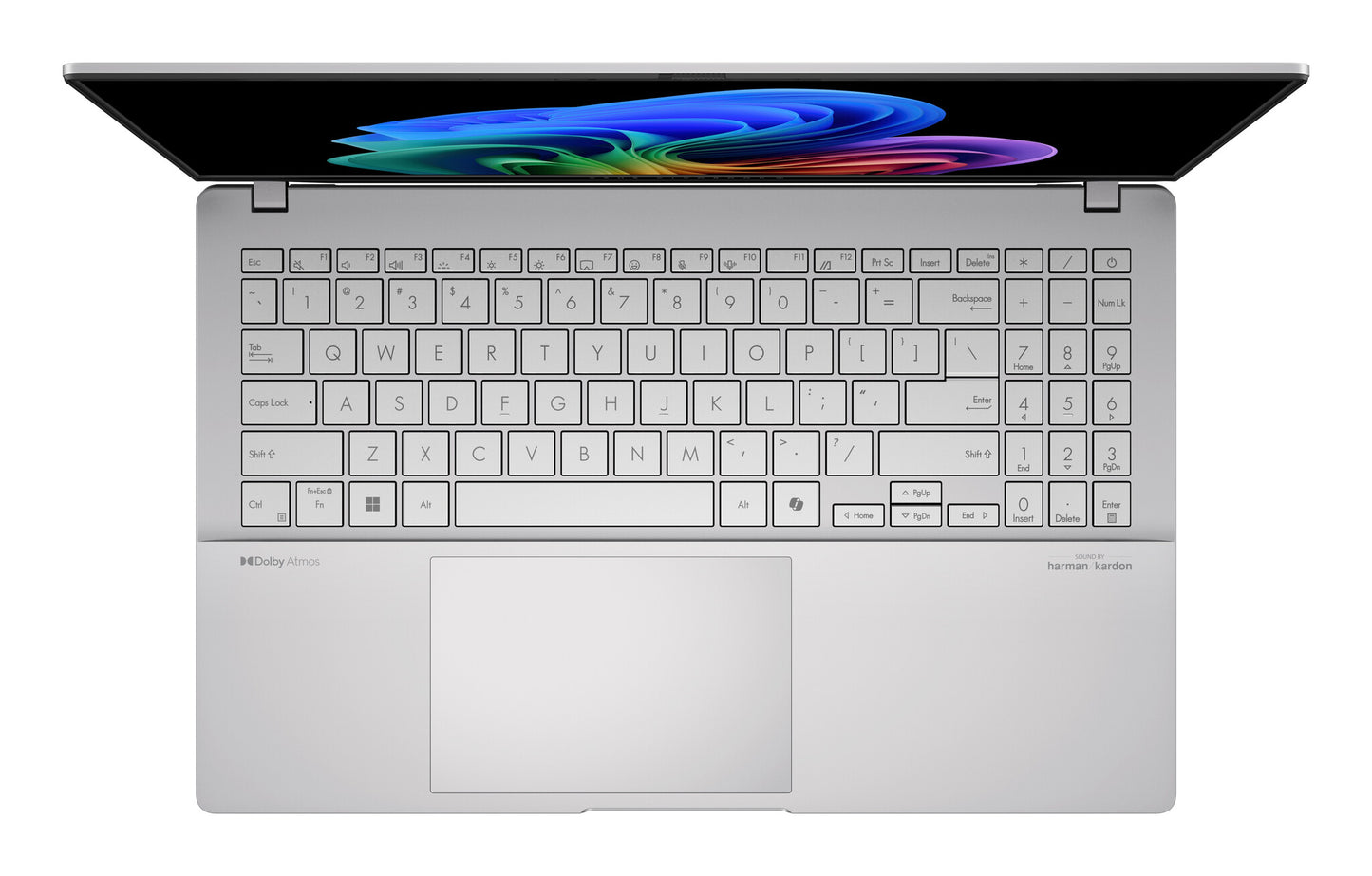 ASUS Vivobook S 15 OLED S5507QA-MA001W Qualcomm Snapdragon X1E-78-100 Bärbar dator 39,6 cm (15.6") 3K 32 GB LPDDR5x-SDRAM 1 TB SSD Wi-Fi 7 (802.11be) Windows 11 Home Silver