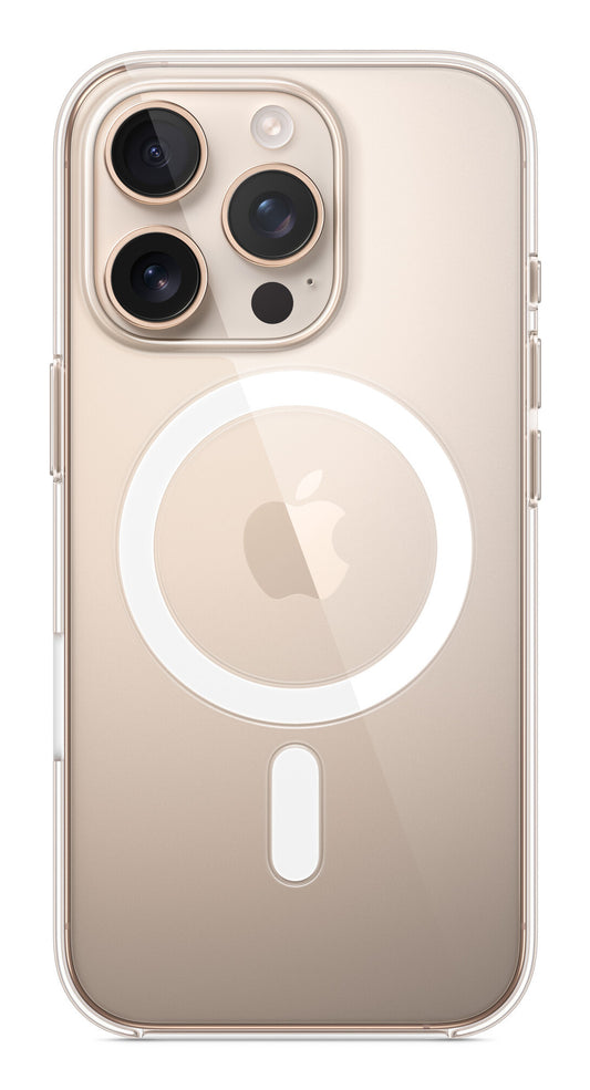 Apple MA7E4ZM/A mobiltelefonfodral 16 cm (6.3") Omslag Transparent