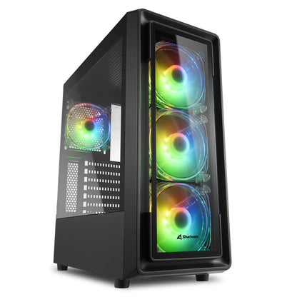 Sharkoon TK4 RGB Midi Tower Svart