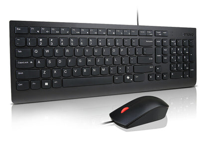 Lenovo tangentbord Mus inkluderad Universal USB Nordic Svart