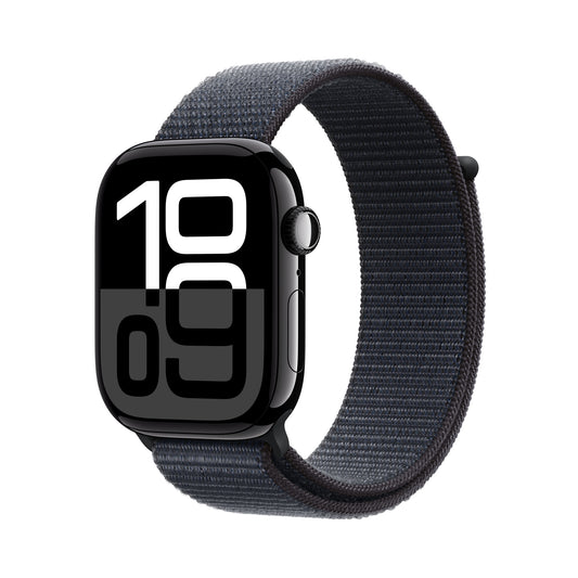 Apple Watch Series 10 OLED 46 mm Digital 416 x 496 pixlar Pekskärm Svart Wi-Fi GPS