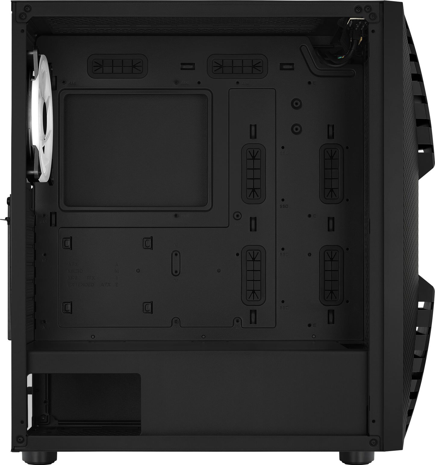 Aerocool Cronus Midi Tower Svart