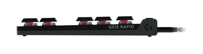 Logitech G G515 RAPID TKL tangentbord Spela USB QWERTZ tyska Svart