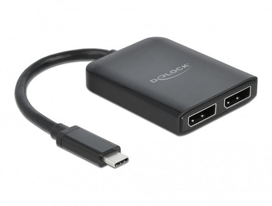 DeLOCK 87754 bilddelare DisplayPort 2x DisplayPort