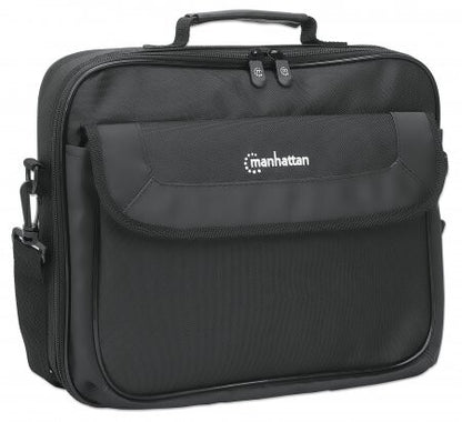 Manhattan 439985 väskor bärbara datorer 35,8 cm (14.1") Portfölj Svart