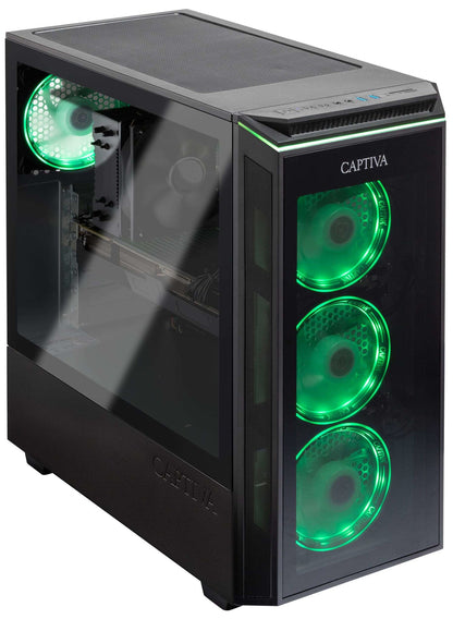 CAPTIVA Highend Gaming R88-669 AMD Ryzen™ 7 9800X3D 32 GB DDR5-SDRAM 2 TB SSD AMD Radeon RX 9070 XT Windows 11 Home Midi Tower PC Svart
