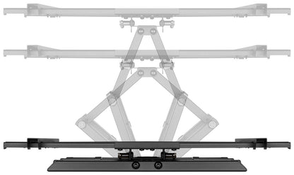 Goobay 49932 tv-fäste 177,8 cm (70") Svart