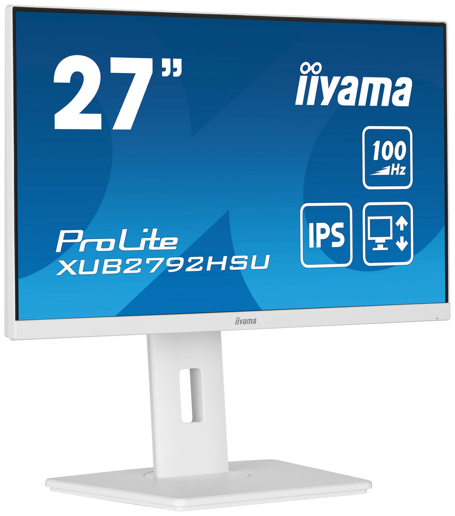 iiyama ProLite XUB2792HSU-W6 LED display 68,6 cm (27") 1920 x 1080 pixlar Full HD Vit