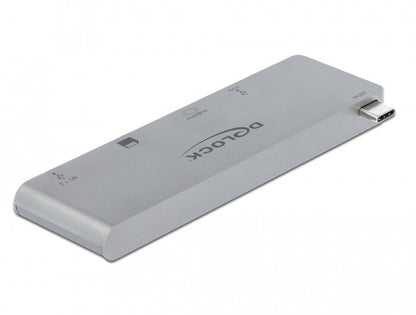 DeLOCK 87745 dockningsstationer för bärbara datorer USB 3.2 Gen 1 (3.1 Gen 1) Type-C Grå