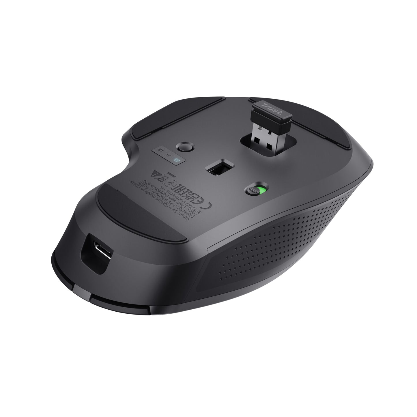 Trust Ozaa+ datormöss Kontor högerhand Trådlös RF + Bluetooth Optisk 3200 DPI