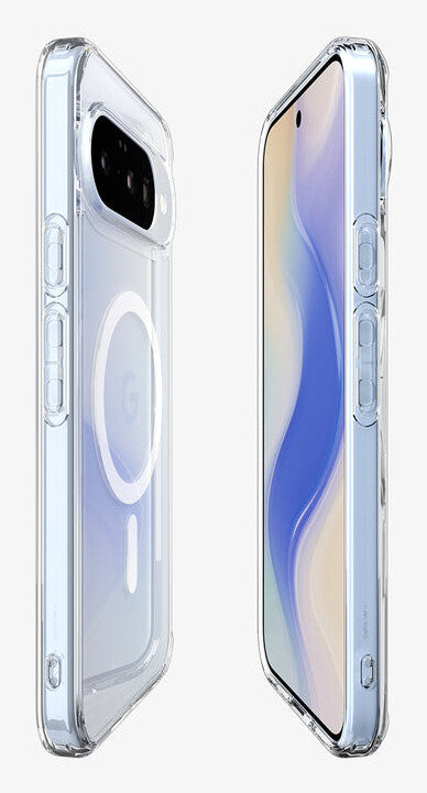 Spigen ACS09702 mobiltelefonfodral 16 cm (6.3") Mobilskal Transparent, Vit