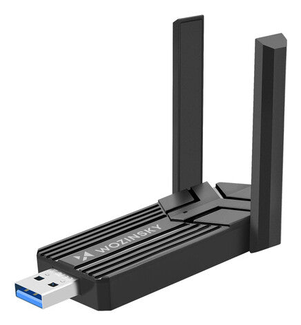 Wozinsky Adapter Wozinsky WAX-1800 dwupasmowy bezprzewodowy USB 3.0 WiFi 6