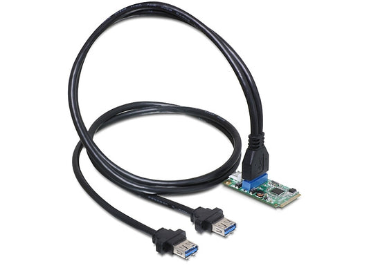 DeLOCK 95234 nätverkskort/adapters Intern USB 3.2 Gen 1 (3.1 Gen 1)