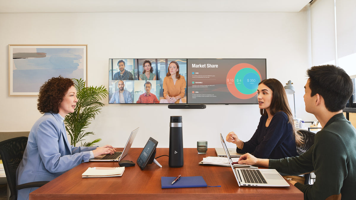 HP Poly Studio X32 All-In-One Video Bar No Power Supply TAA