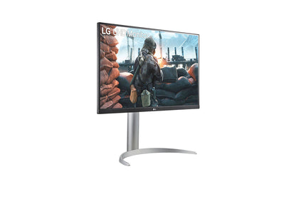 LG 27UP650P-W platta pc-skärmar 68,6 cm (27") 3840 x 2160 pixlar 4K Ultra HD LED Silver