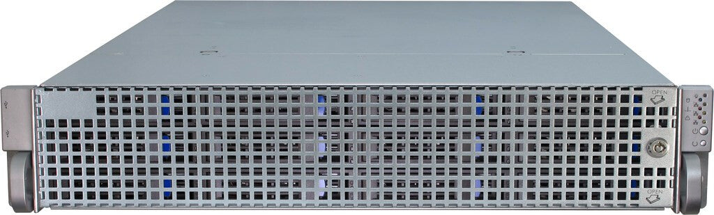 Inter-Tech IPC 2U-2412 Ställning Svart, Silver