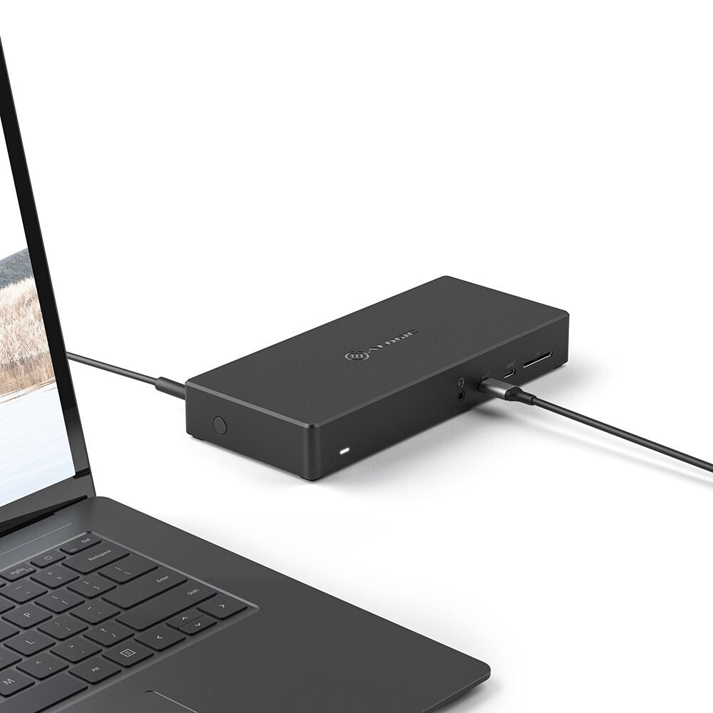 ALOGIC DUCMA3 dockningsstationer för bärbara datorer Kabel USB 3.2 Gen 1 (3.1 Gen 1) Type-C Svart