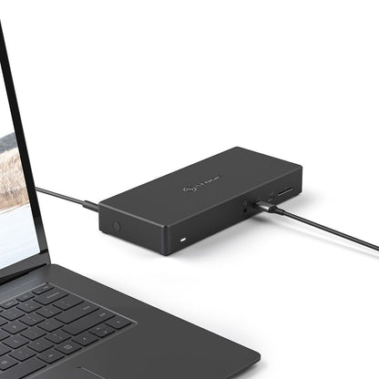 ALOGIC DUCMA3 dockningsstationer för bärbara datorer Kabel USB 3.2 Gen 1 (3.1 Gen 1) Type-C Svart