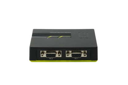 LevelOne KVM-0222 KVM-switchar Svart, Grön