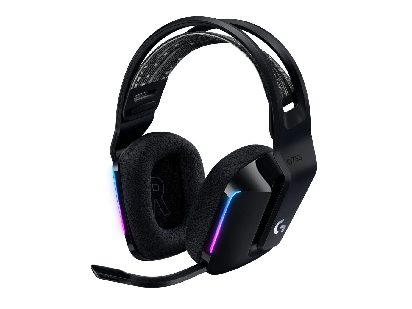 Logitech G 981-000864 hörlur och headset Trådlös Huvudband Spela Svart