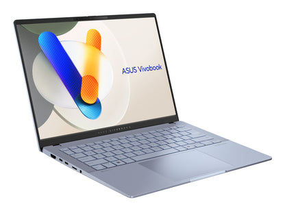 ASUS Vivobook S 14 OLED S5406SA-QD004W Copilot+ PC Intel Core Ultra 5 226V Bärbar dator 35,6 cm (14") WUXGA 16 GB LPDDR5x-SDRAM 512 GB SSD Wi-Fi 7 (802.11be) Windows 11 Home Belgiskt Blå
