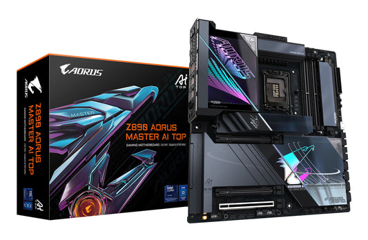 GIGABYTE Z890 AORUS MASTER AI TOP Intel Z890 LGA 1851 (Socket V1) Utökad ATX