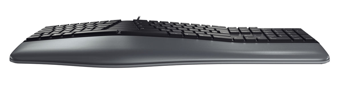 CHERRY KC 4500 ERGO tangentbord Universal USB QWERTY Engelska (Storbritannien) Svart