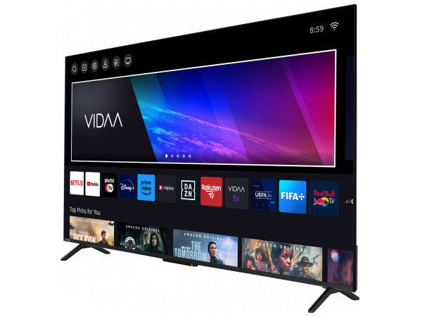 Toshiba 50QV2463DG TV-apparat 127 cm (50") 4K Ultra HD Smart-TV Wi-Fi Svart 250 cd/m²