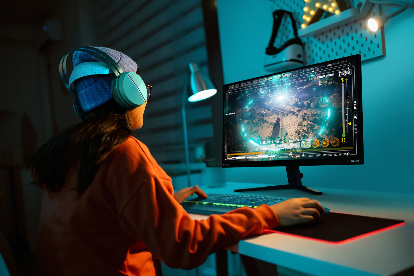 Philips Evnia 27M2N3500NL/00 LED display 68,6 cm (27") 2560 x 1440 pixlar Quad HD LCD Grå