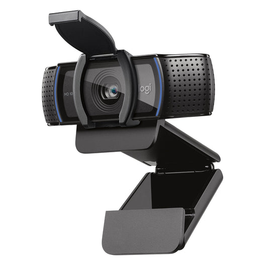 Logitech 960-001252 webbkameror 1920 x 1080 pixlar USB Svart