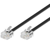 Goobay 3m RJ-11 Cable Svart