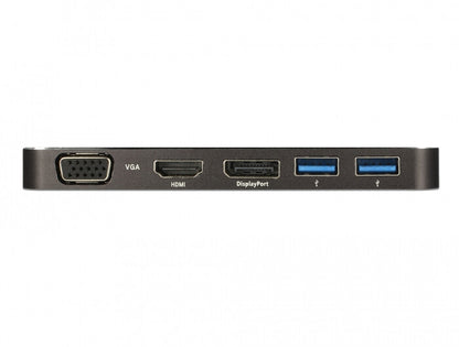 DeLOCK 87773 dockningsstationer för bärbara datorer Kabel USB 3.2 Gen 1 (3.1 Gen 1) Type-C Svart