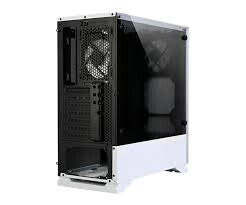 Zalman S5 WHITE datorväskor Midi Tower Vit