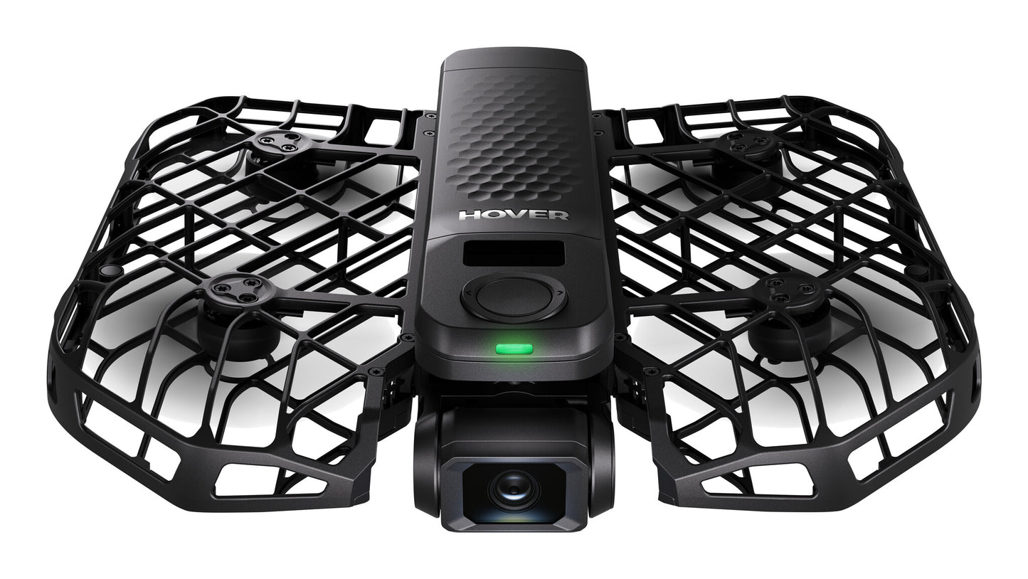 HOVERAir X1 Pro Standart 4 rotorer Quadcopter 12 MP 3840 x 2160 pixlar 1920 mAh Svart