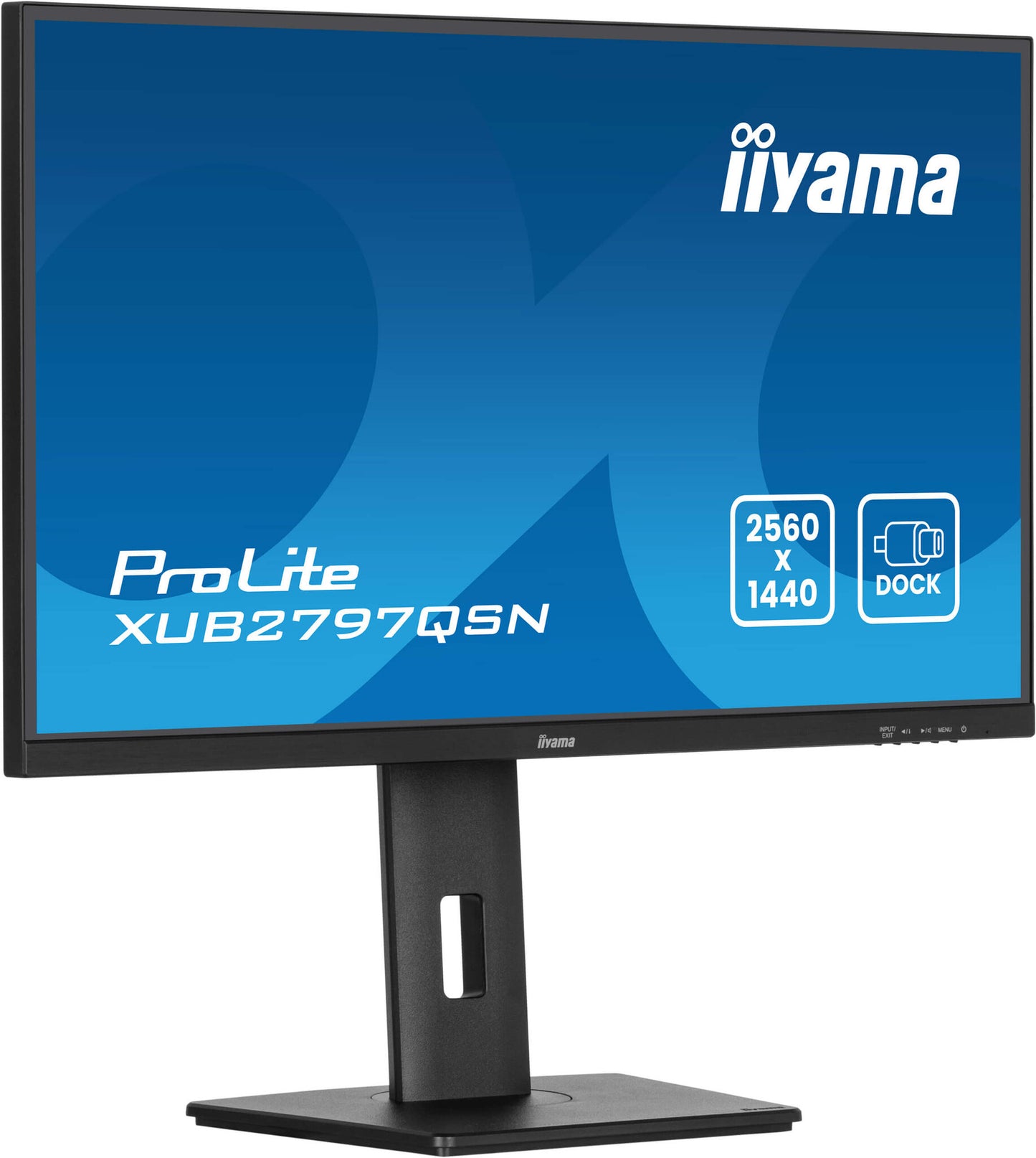 iiyama ProLite XUB2797QSN-B2 platta pc-skärmar 68,6 cm (27") 2560 x 1440 pixlar Quad HD LED Svart