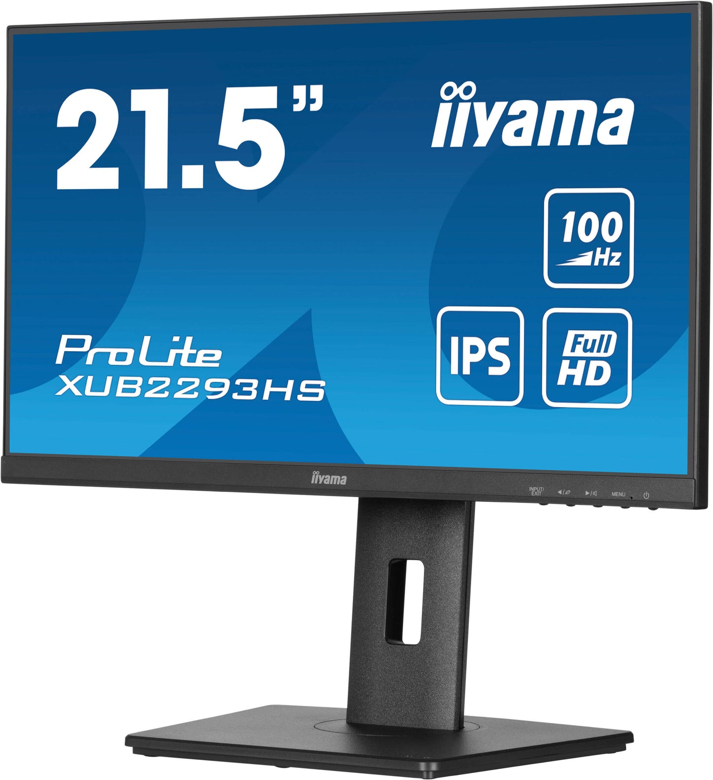 iiyama ProLite XUB2293HS-B6 platta pc-skärmar 54,6 cm (21.5") 1920 x 1080 pixlar Full HD LED Svart