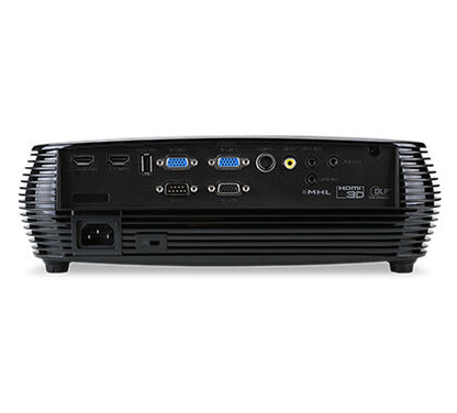 Acer Value X1228H Standard throw-projektor 4500 ANSI-lumen DLP XGA (1024x768) 3D kompatibilitet Svart