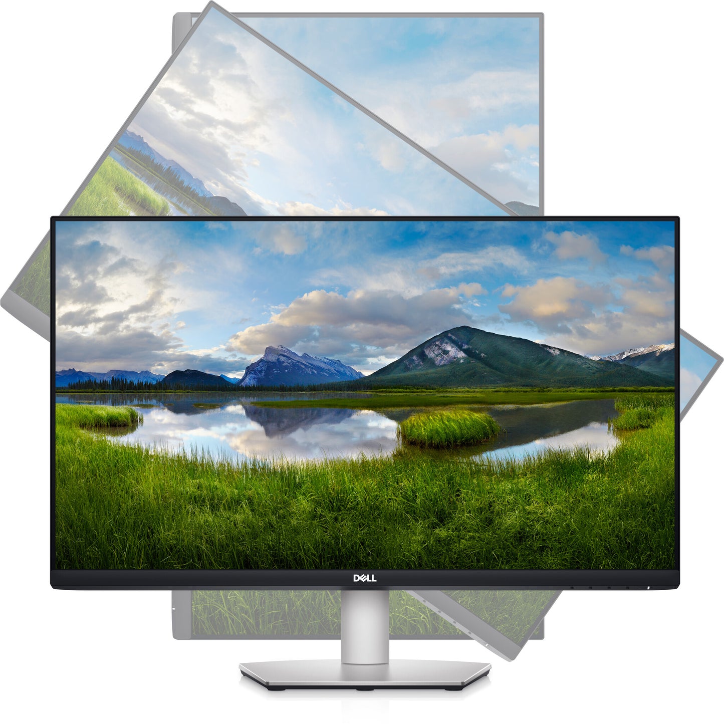 DELL S Series S2721QSA LED display 68,6 cm (27") 3840 x 2160 pixlar 4K Ultra HD LCD Svart, Silver