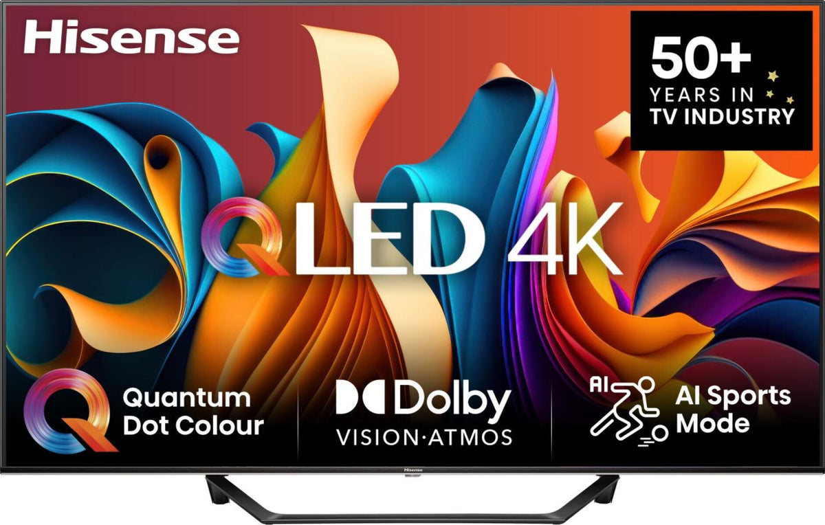 Hisense 55A7NQ 139,7 cm (55") 4K Ultra HD Smart-TV Wi-Fi Grå 275 cd/m²