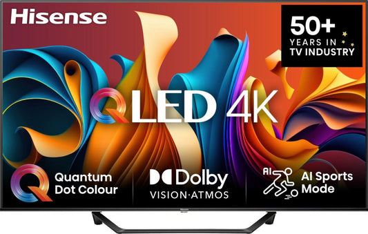 Hisense 55A7NQ 139,7 cm (55") 4K Ultra HD Smart-TV Wi-Fi Grå 275 cd/m²