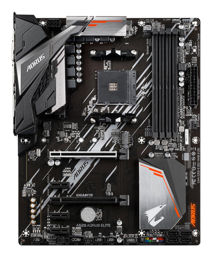 GIGABYTE A520 AORUS ELITE moderkort AMD A520 Uttag AM4 ATX