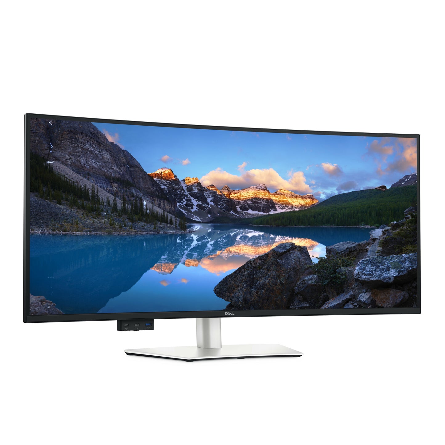 DELL UltraSharp U4025QW platta pc-skärmar 101,6 cm (40") 5120 x 2160 pixlar 5K Ultra HD LCD Silver