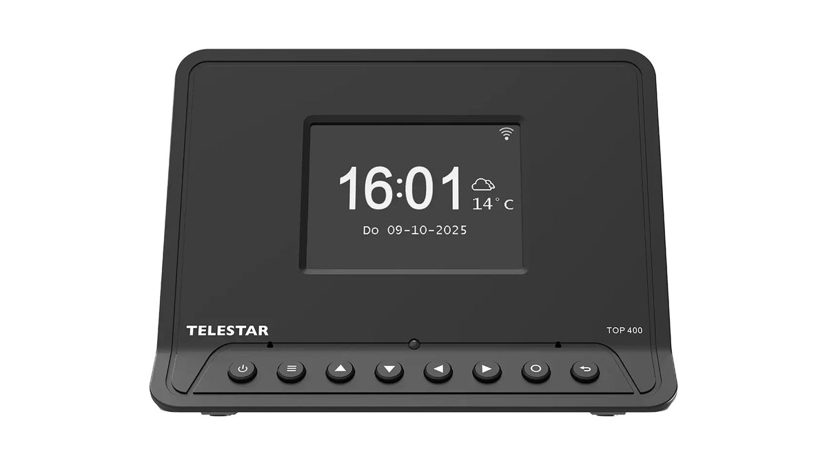Telestar 5700400 radioapparater Internet Digital Svart
