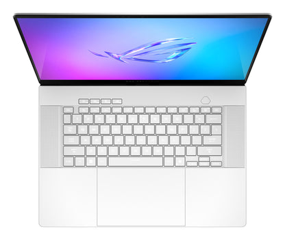 ASUS ROG Zephyrus G16 GA605KM-QR004W AMD Ryzen AI 7 350 Bärbar dator 40,6 cm (16") WQXGA 16 GB LPDDR5x-SDRAM 1 TB SSD NVIDIA GeForce RTX 5060 Wi-Fi 7 (802.11be) Windows 11 Home tyska Vit