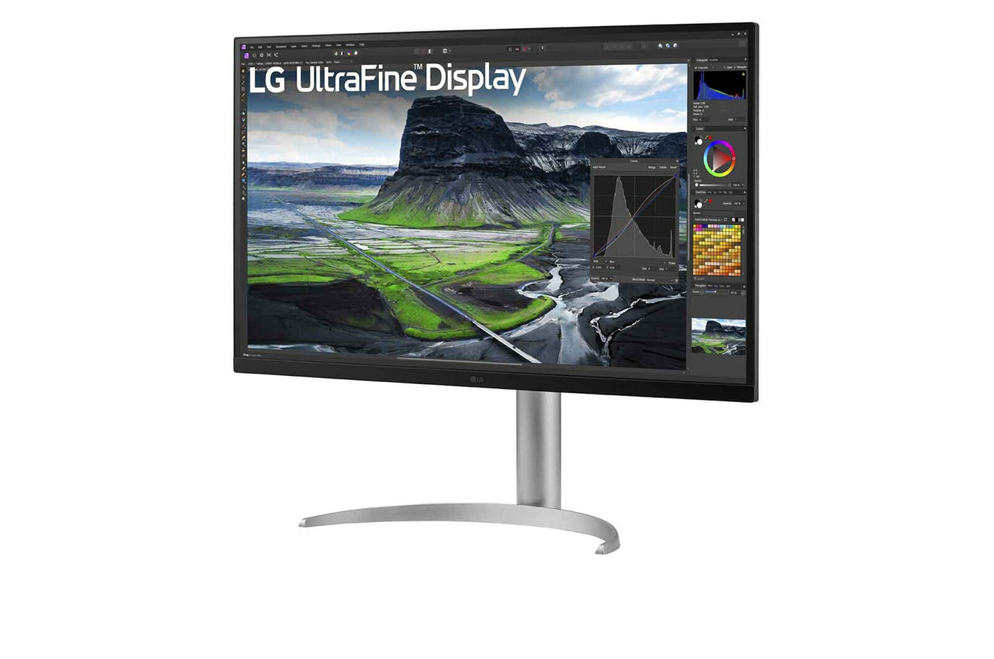 LG 32UQ850V-W platta pc-skärmar 80 cm (31.5") 3840 x 2160 pixlar 4K Ultra HD LED