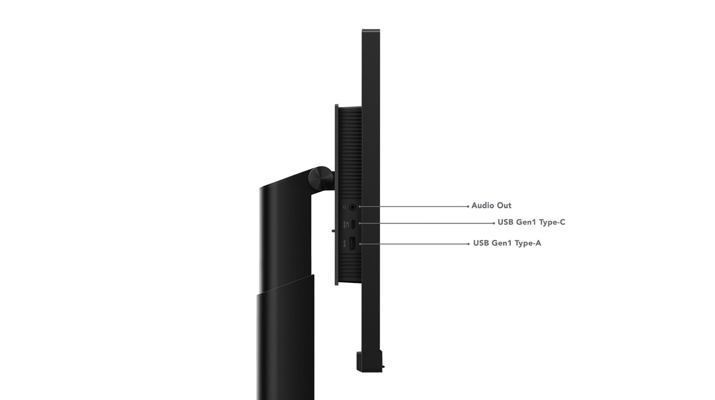 Lenovo ThinkVision P27u-20 platta pc-skärmar 68,6 cm (27") 3840 x 2160 pixlar 4K Ultra HD LED Svart