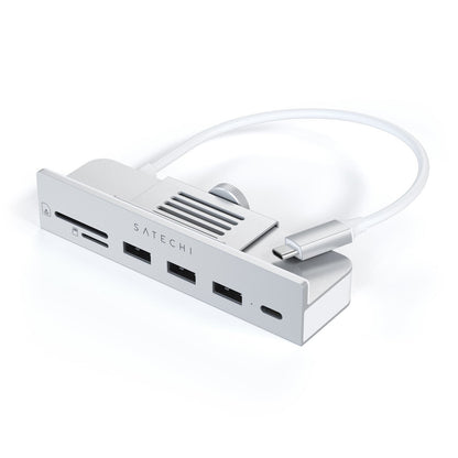 Satechi ST-UCICHS dockningsstationer för bärbara datorer USB 3.2 Gen 1 (3.1 Gen 1) Type-C Silver