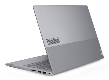 Lenovo ThinkBook 14 G9 AHP AMD Ryzen™ 5 220 Bärbar dator 35,6 cm (14") WUXGA 16 GB DDR5-SDRAM 512 GB SSD Wi-Fi 7 (802.11be) Windows 11 Pro Nordic Grå